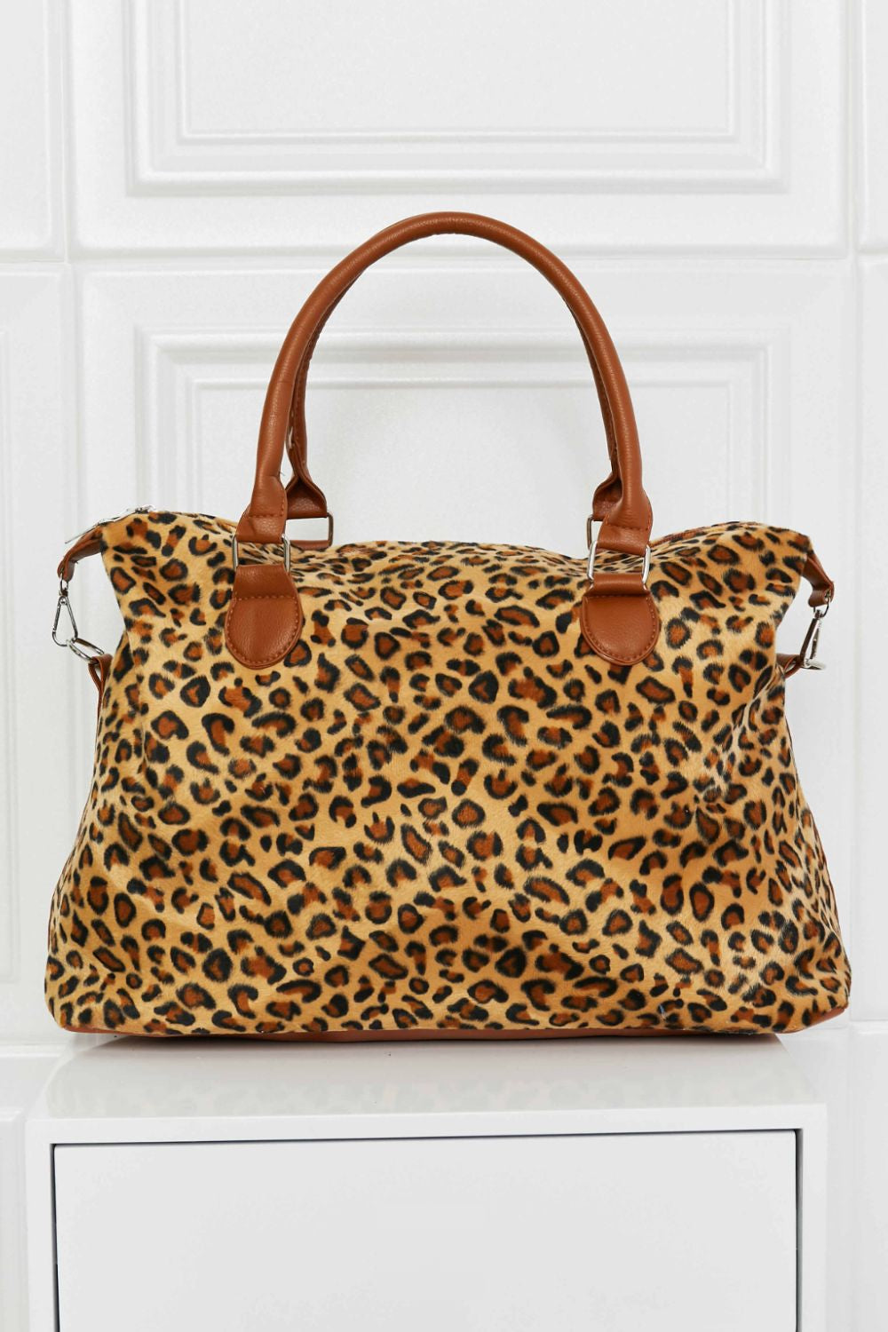 Leona Animal Print Brushed Weekender Bag - Be Juliet