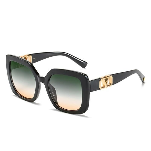 V-Shaped Square Sunglasses