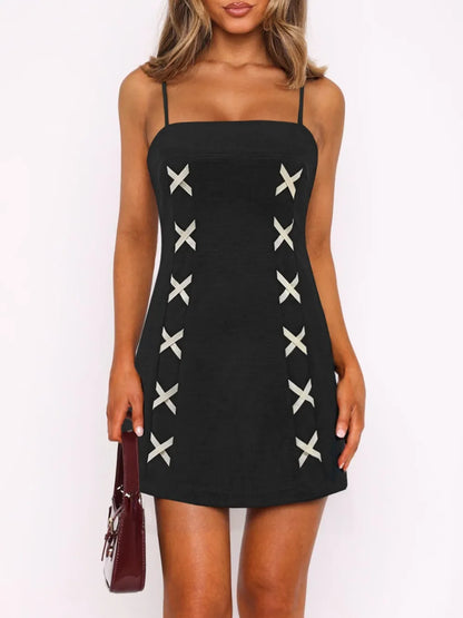 Contrast Mini Cami Dress - Be Juliet