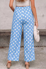 Vivienne Polka Dot Wide Leg Pants - Be Juliet