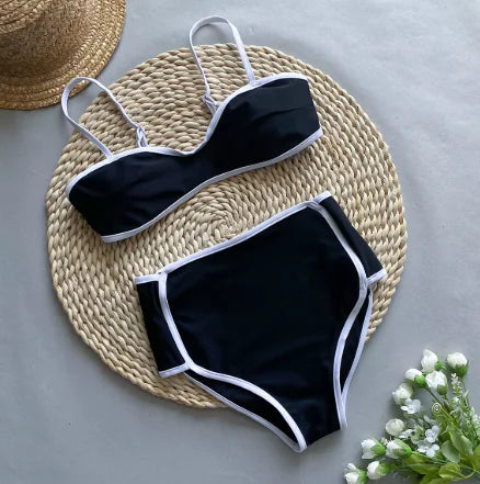 Black Push-Up Bikini