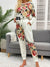 Luna Luxe Lounge Set - White, front view on model - Be Juliet