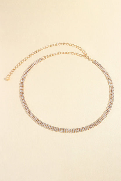 Aurora Rhinestone Alloy Belt - Be Juliet