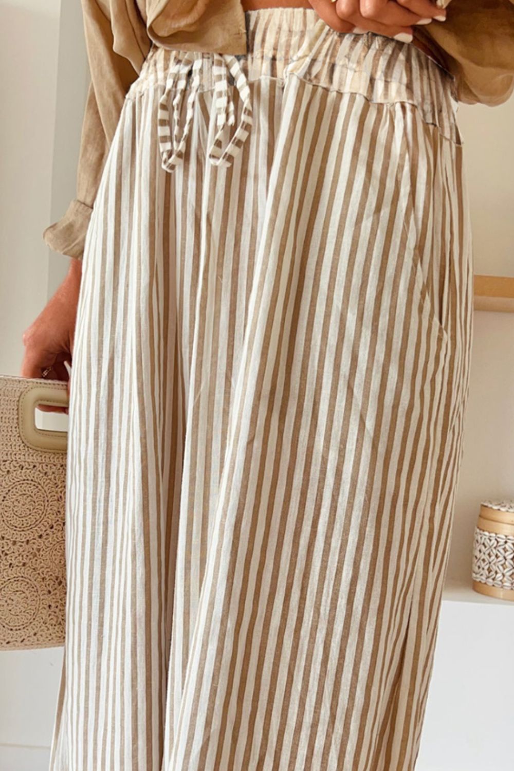 Sophie Striped Wide Leg Pants - Be Juliet