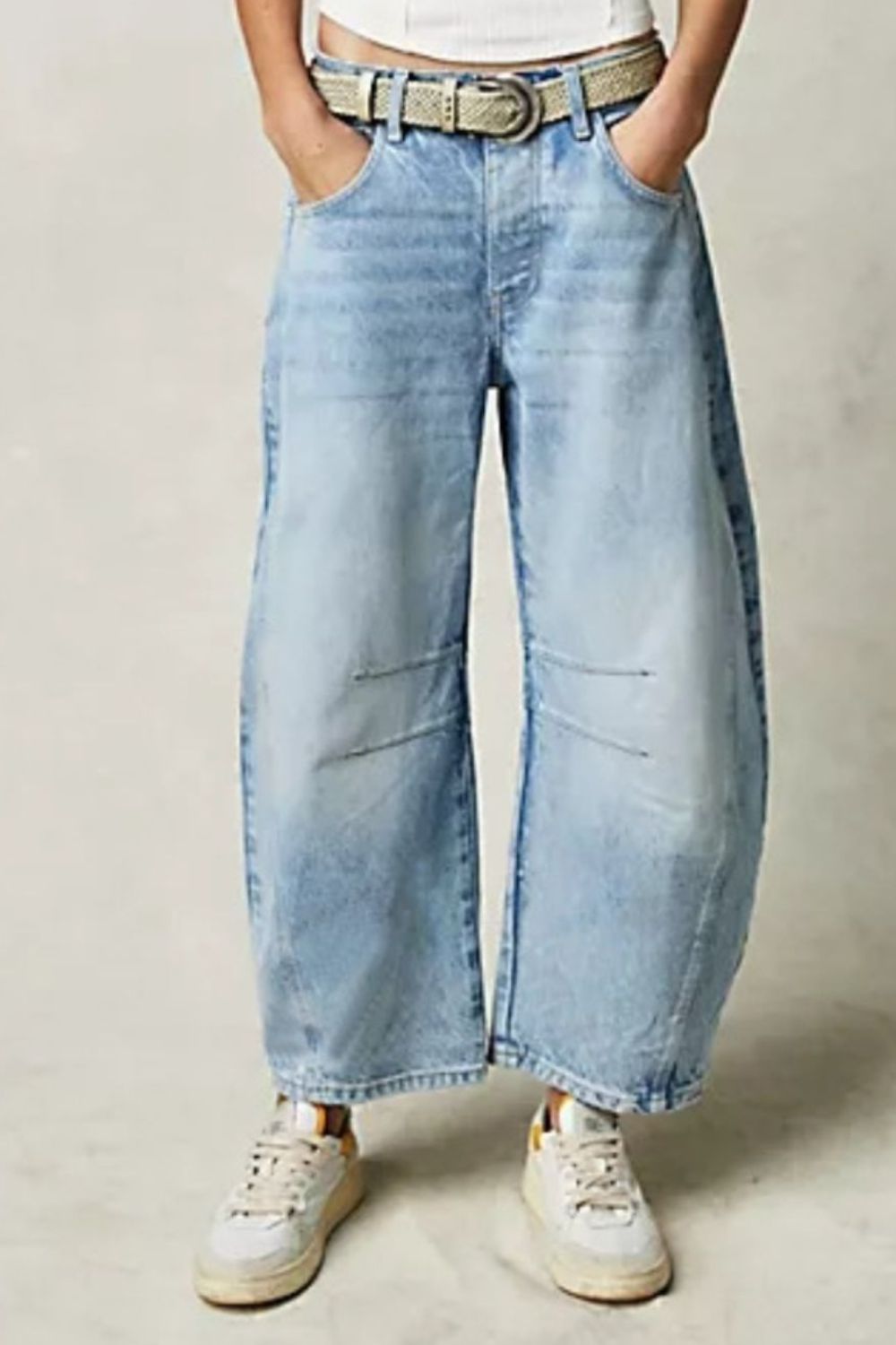 Cora Wide Leg Jeans with Pockets - Be Juliet