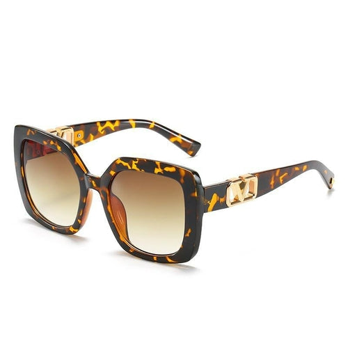 V-Shaped Square Sunglasses