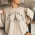 Bella Paris Crewneck Sweatshirt - Beige, flat lay front view - Be Juliet