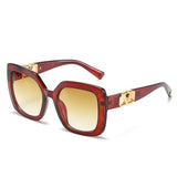 V-Shaped Square Sunglasses