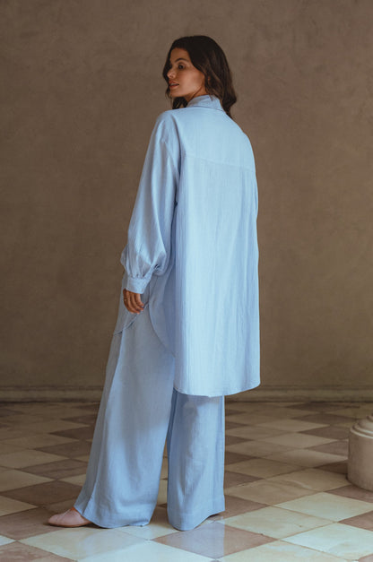 Calin Wide Leg Linen Pants – Final Sale - Be Juliet