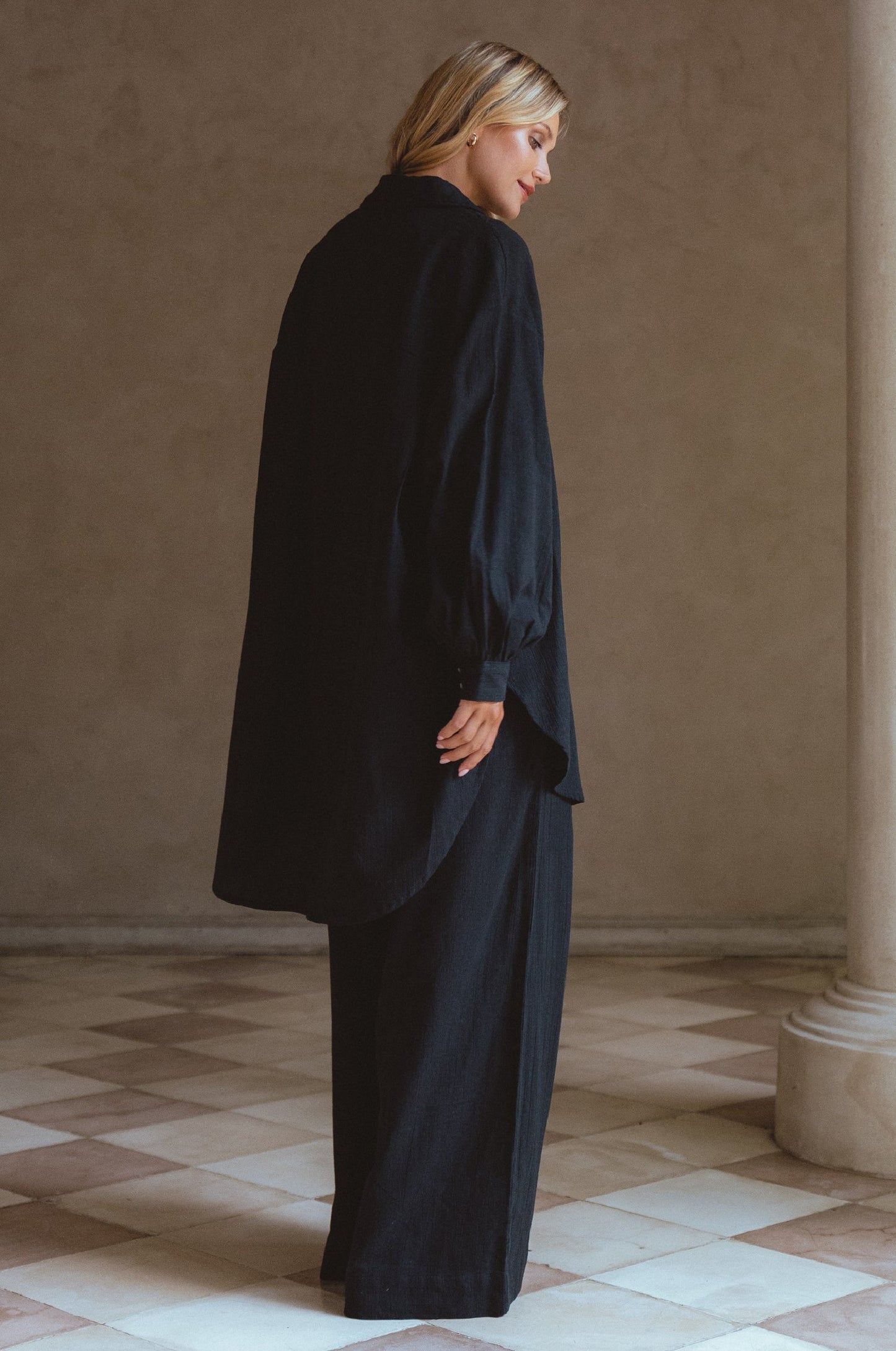 Calin Wide Leg Linen Pants – Final Sale - Be Juliet