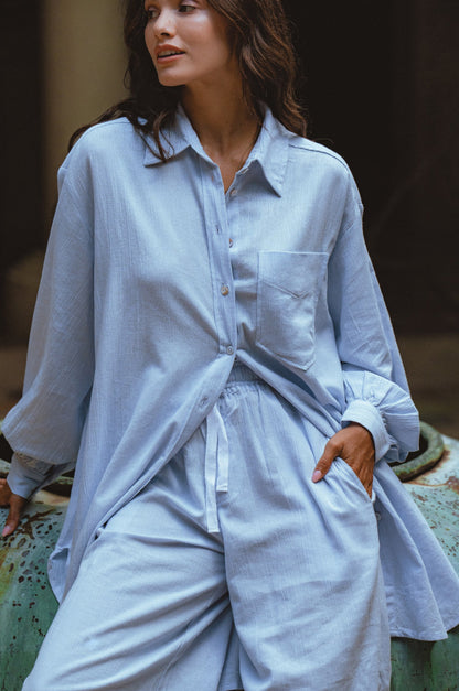 Calin Wide Leg Linen Pants – Final Sale - Be Juliet