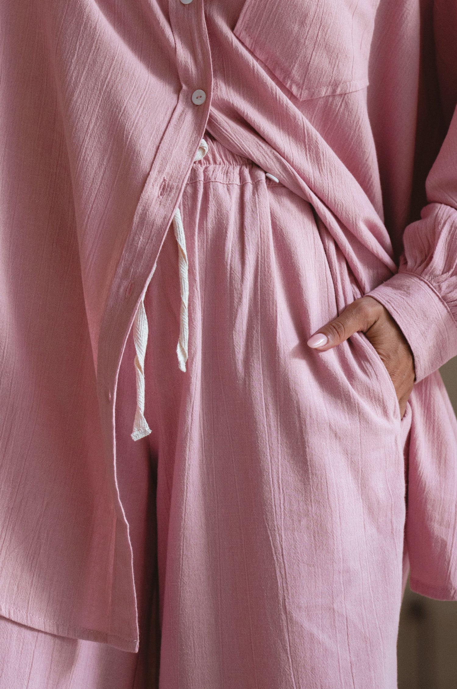 Calin Wide Leg Linen Pants – Final Sale - Be Juliet