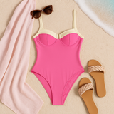 Valentina Patchwork One-Piece Swimsuit