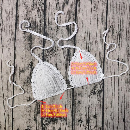 Pattern Knitting Crochet Bikinis | Bikinis Set Handmade Crochet -