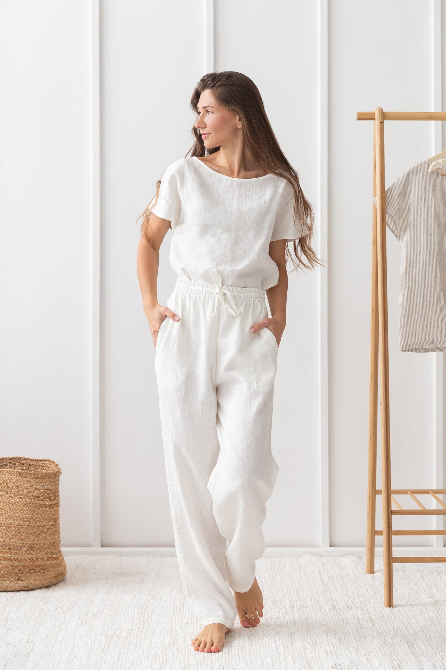 Juliette Linen Pajama Set - Be Juliet