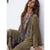 Long Kimono Duster - Green, flat lay product shot - Be Juliet