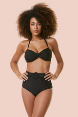 Buzios Cupped Bandeau Bikini Top