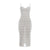Spring Women Polka Dot Print Elegant Lace Sexy Cami Dress .Ships from