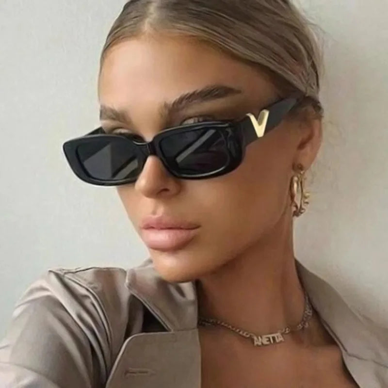 Simone V-Bar Square Sunglasses - Be Juliet