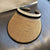 Straw sun visor Hat - Be Juliet
