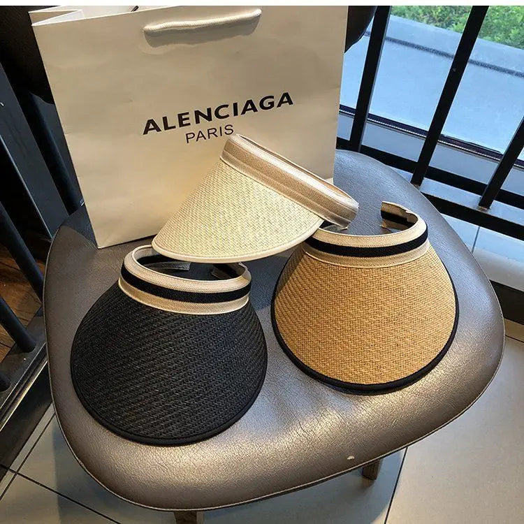 Straw sun visor Hat - Be Juliet