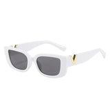 Simone V-Bar Square Sunglasses