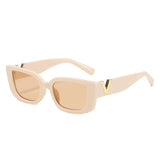Simone V-Bar Square Sunglasses