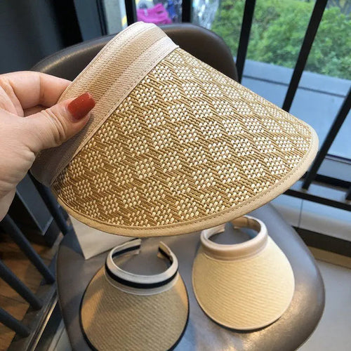 Straw sun visor Hat - Be Juliet