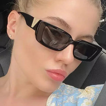 Simone V-Bar Square Sunglasses - Be Juliet