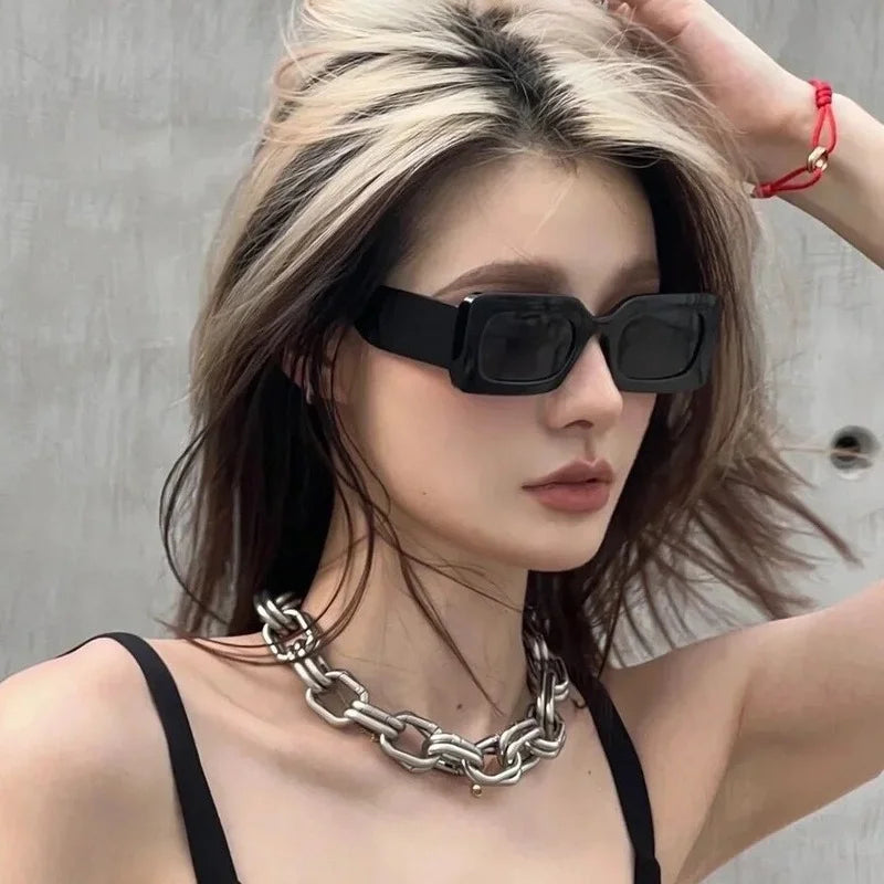 Vintage Rectangle Sunglasses - Be Juliet