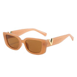 Simone V-Bar Square Sunglasses