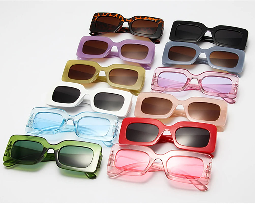 Vintage Rectangle Sunglasses - Be Juliet