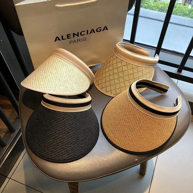 Straw sun visor Hat - Be Juliet
