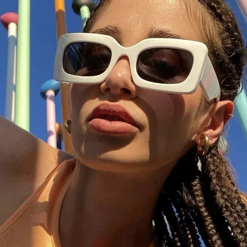 Vintage Rectangle Sunglasses - Be Juliet