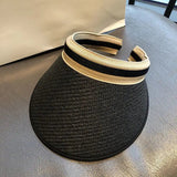 Straw sun visor Hat