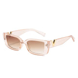 Simone V-Bar Square Sunglasses