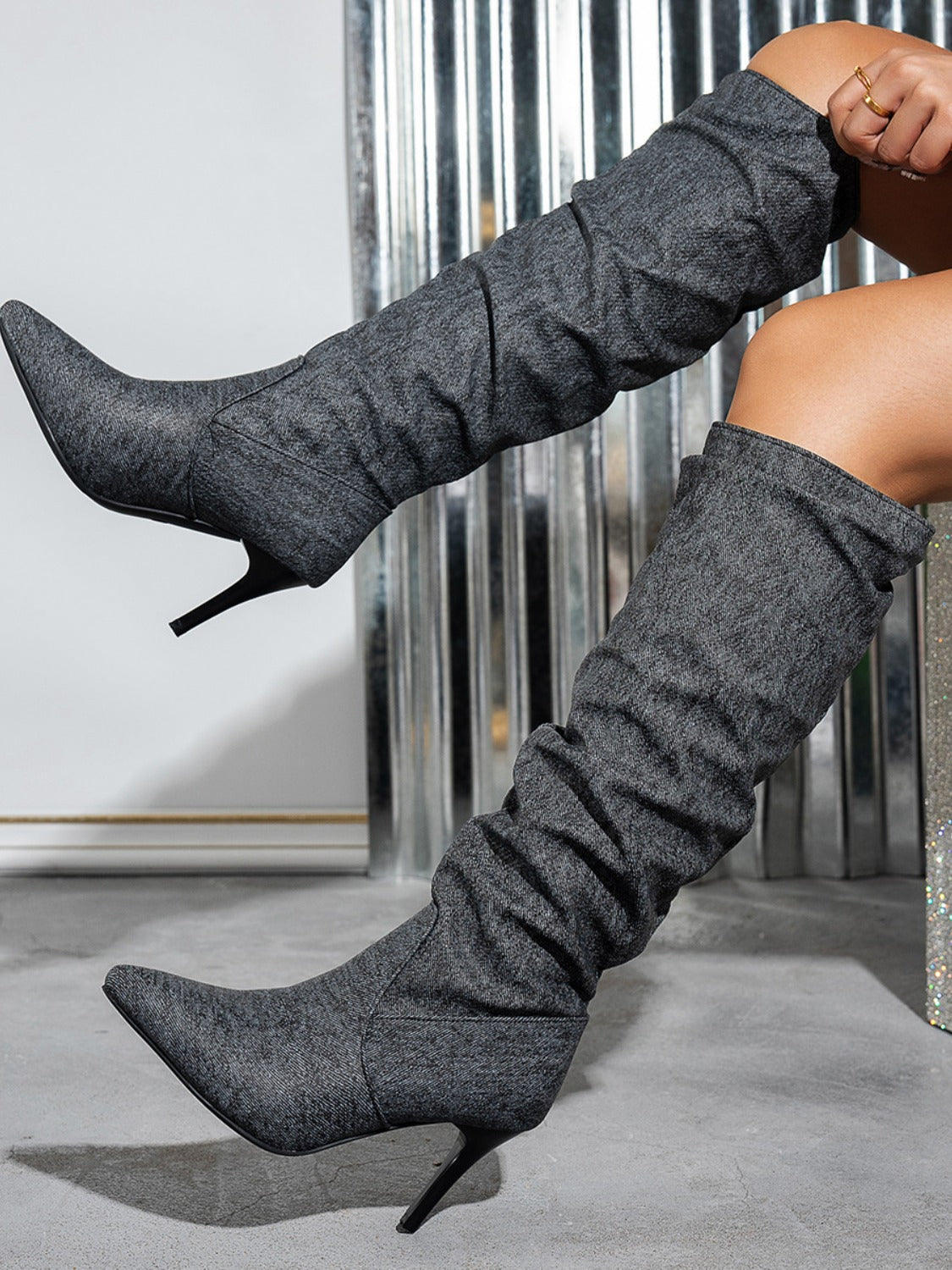 Point Toe Stiletto Boots - Be Juliet