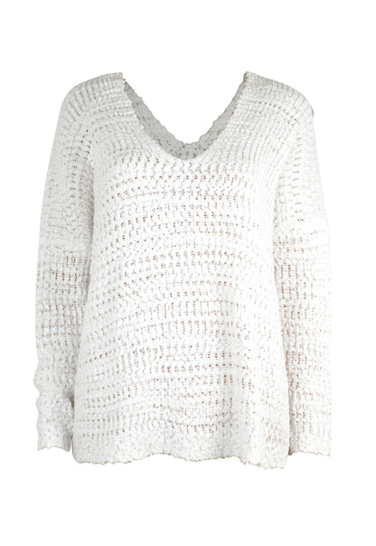 Angel Wings Single Shoulder Sweater - Be Juliet