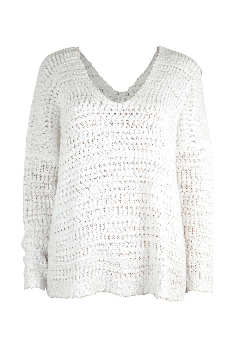 Angel Wings Single Shoulder Sweater