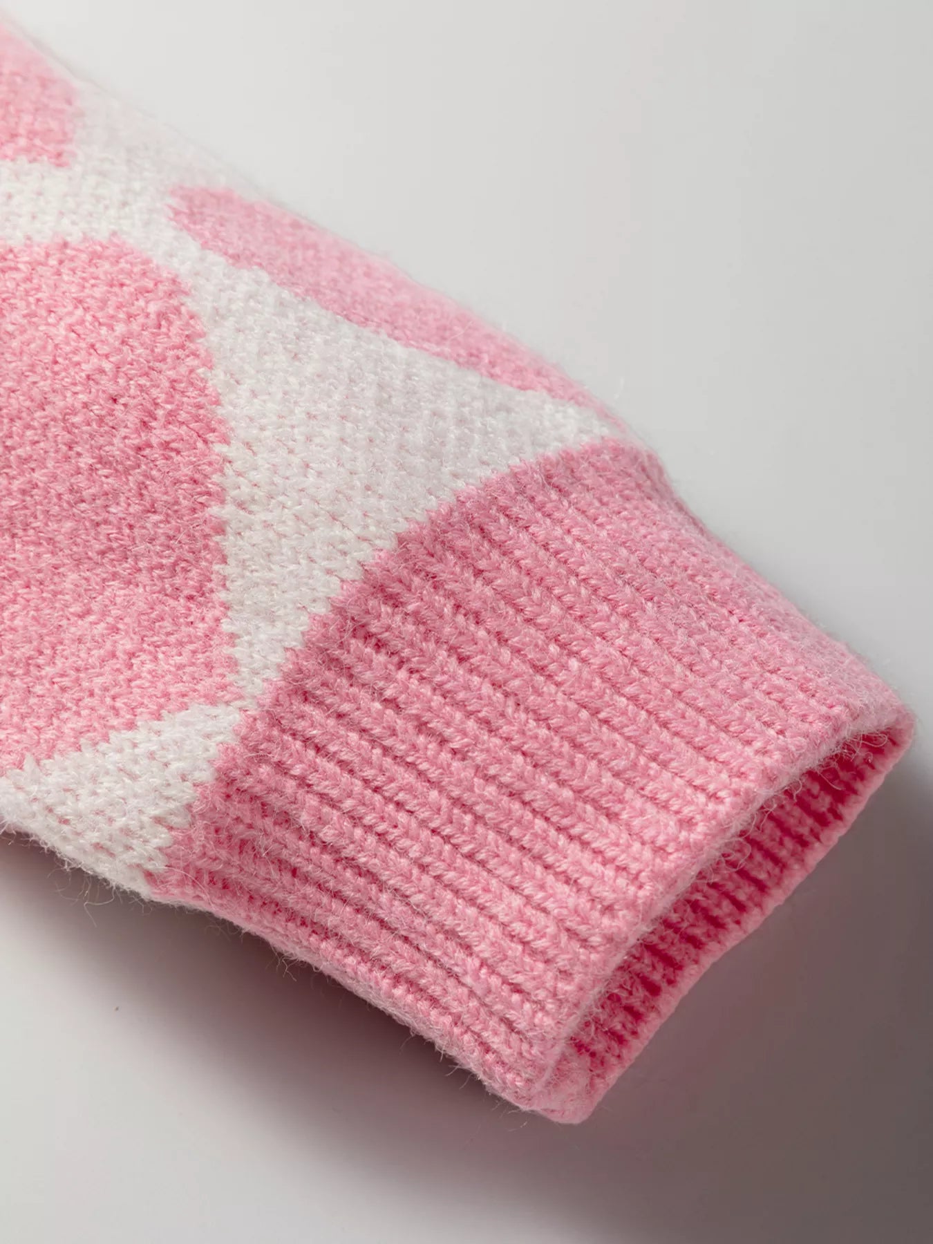 Valentine Heart Round Neck Sweater - Be Juliet