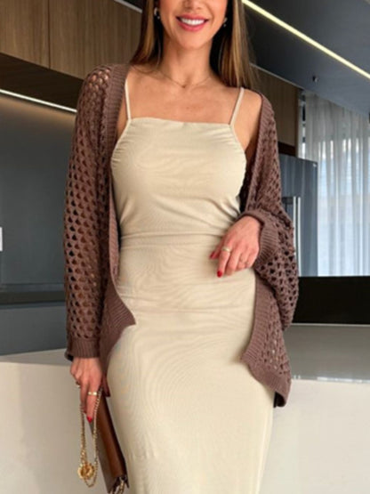 Hollow Out Open Front Cover-Up - Be Juliet
