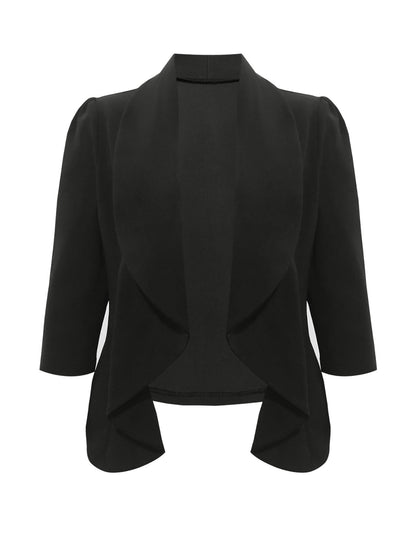 Three-Quarter Sleeve Blazer - Be Juliet