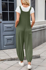 Lovelet Knotted Strap Overalls with Pockets - Be Juliet