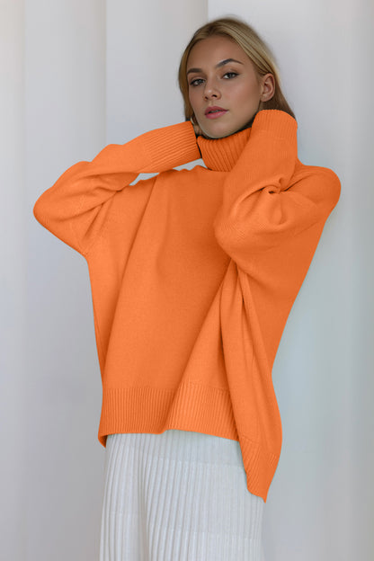 Basic Bae Turtleneck Long Sleeve Sweater - Be Juliet