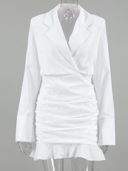 Camille Blazer Mini Dress - Be Juliet