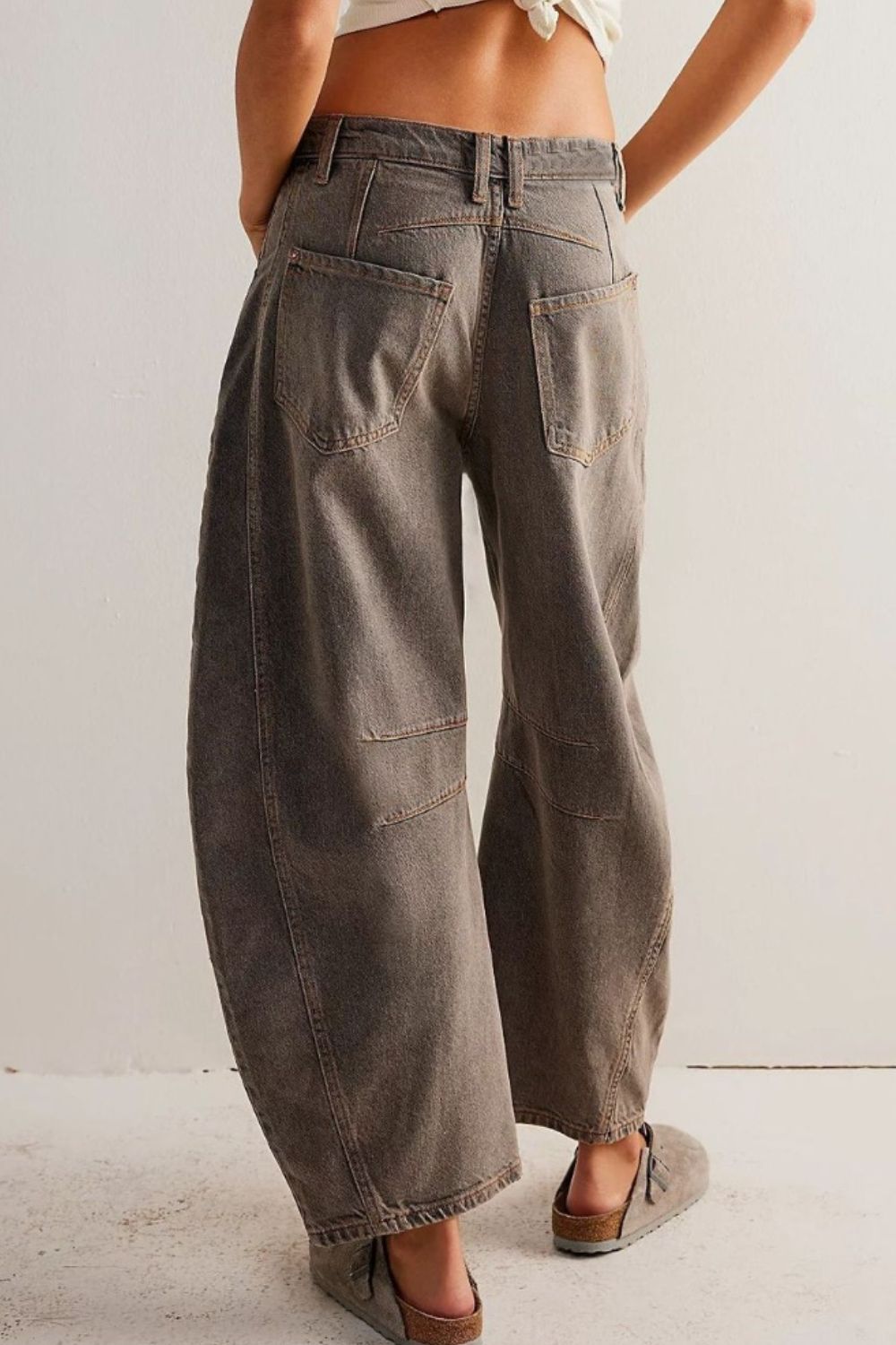 Cora Wide Leg Jeans with Pockets - Be Juliet