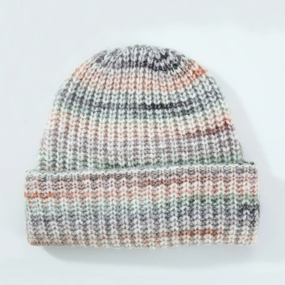 Thermal Contrast Knit Hat - Be Juliet