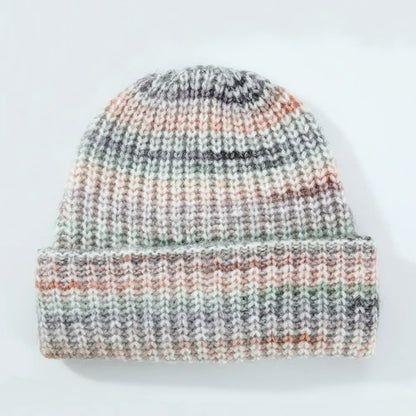 Thermal Contrast Knit Hat - Be Juliet