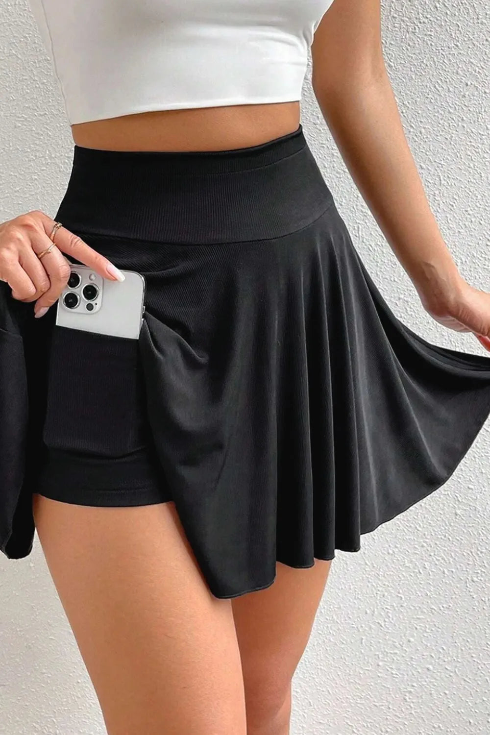 Callie High Waist Pocket Skort - Be Juliet