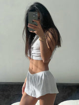 Square Neck Cami and Shorts Set - Be Juliet